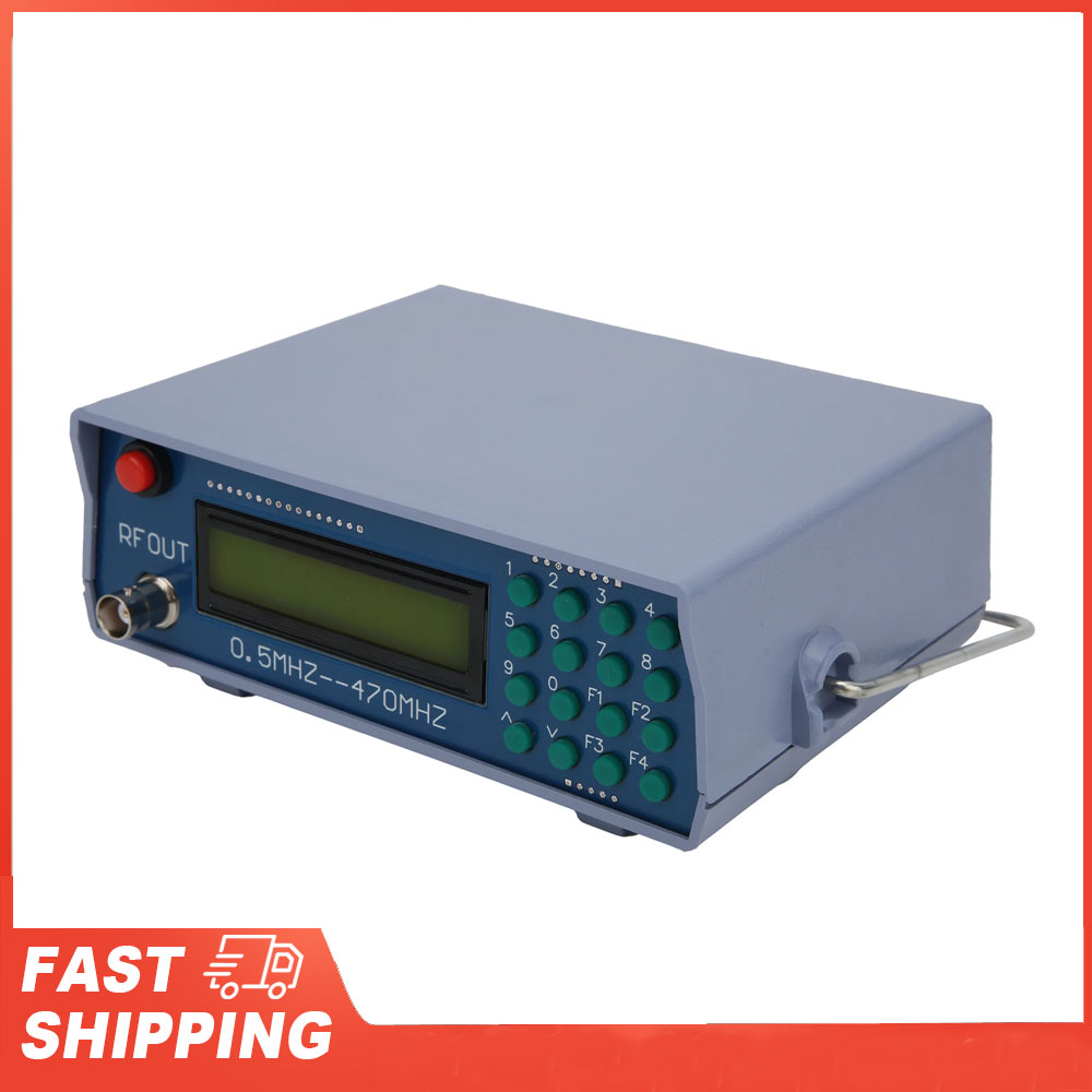 Rf Signal Generator 0.5Mhz To 470Mhz - Fonte de Sinal de Modulação Condicionadora