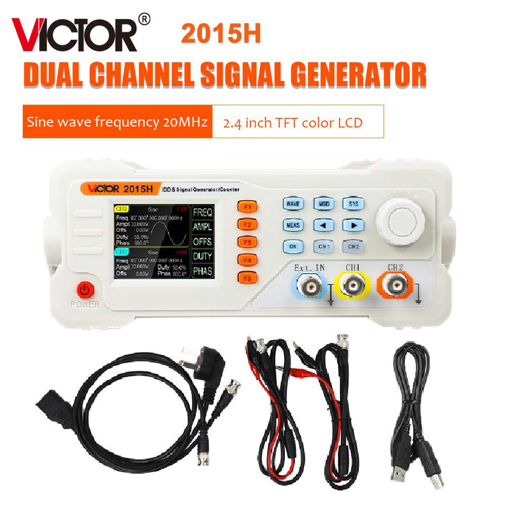 Dual Channel Arbitrary Waveform Function Generator 60Mhz - Gerador de Sinal de Forma de