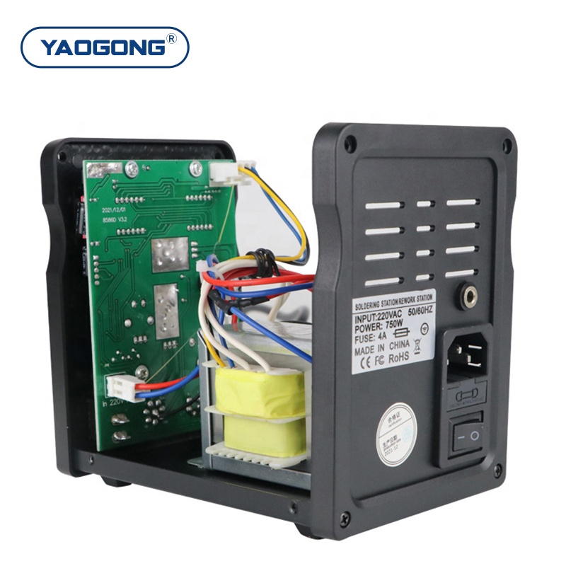 Yaogong 8786d 2 em 1 estação d - Smd Rework Station Hot Air Soldering 2 In 1 avaliação e preço