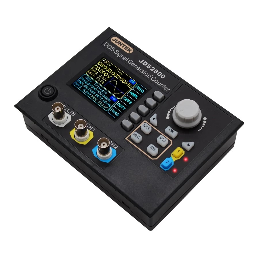 JDS2800-15M 60MHz Função DDS G - Dual Channel Arbitrary Waveform Function Generator 60Mhz avaliação e preço